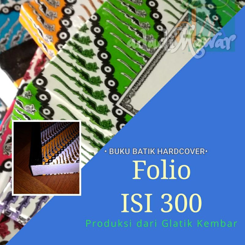 

Buku Tulis Folio HardCover 300 lembar Paperline