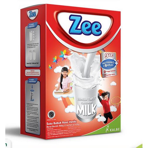 

Zee Susu Bubuk Reguler All Varian Kemasan 2x450 Gram