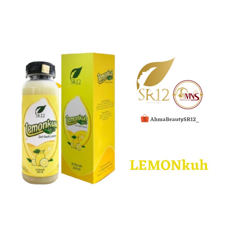 Jual Sr12 Herbal Lemonkuh Air Perasan Lemon Asli Kaya Manfaat Booster