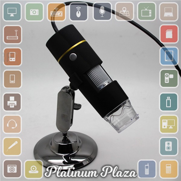 WSDCAM Digital Microscope Endoscope Camera Magnifier 500X - WS500 - Black`E0I9XF-