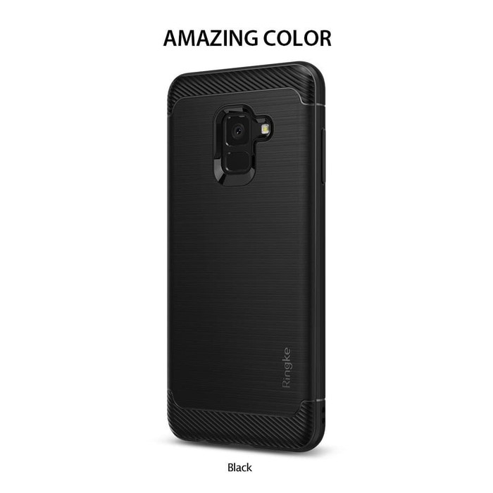 REARTH RINGKE ONYX GALAXY A8 2018 HARDCASE A8 2018 RINGKE ONYX ORIGIN