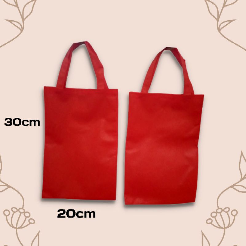 

Tas spunbond polos ukuran 30x20