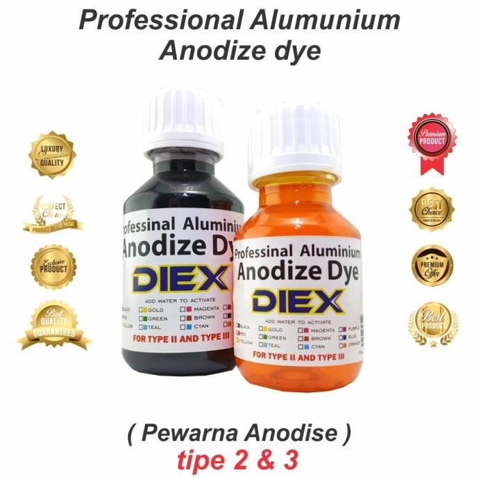 pewarna anodise, ANODIZE DYE 75ml