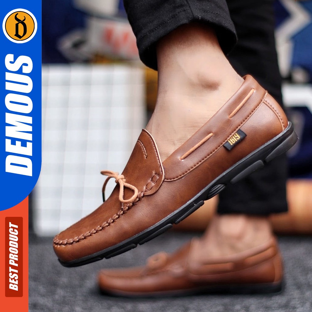 DEMOUS Lofaga - Sepatu Formal Pria Pantofel