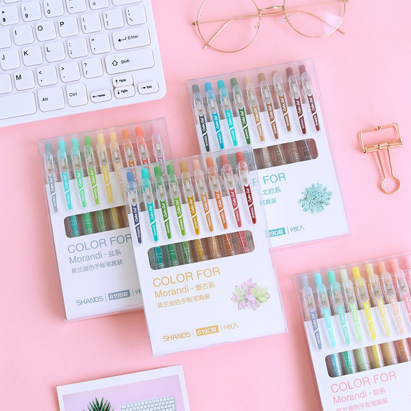 

MORANDI COLOR GEL INK PEN (PART 2) / PULPEN TINTA WARNA WARNI