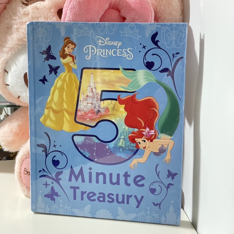 Disney Princess 5 Minutes Treasury 12stories Story English Book