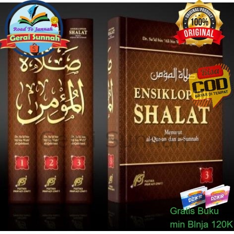 Buku Ensiklopedi Shalat Menurut Al Qur'an Dan As Sunnah 3 Jilid