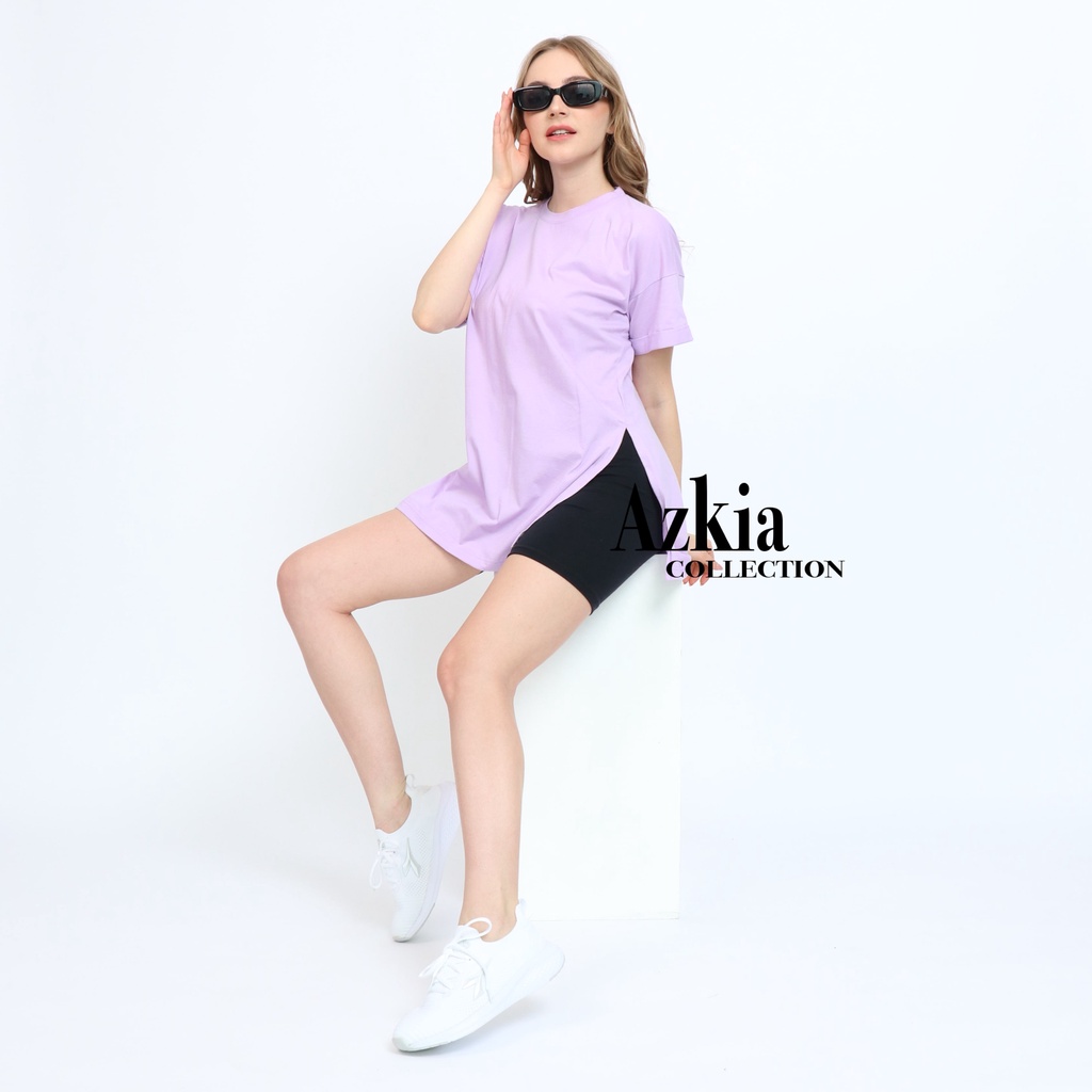 Kaos Oversize polos wanita