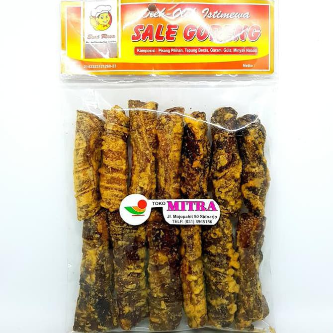 

Best Produk] Sari Rasa Sale Goreng 300Gr | Keripik Kripik Pisang Manis Gulung Murah