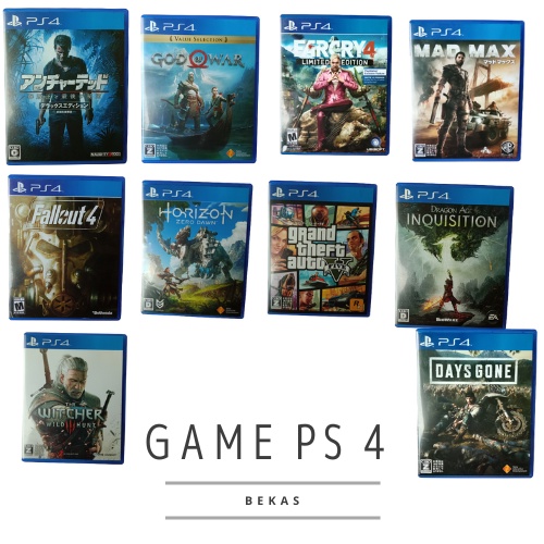 Game ps 4 / bekas / ori