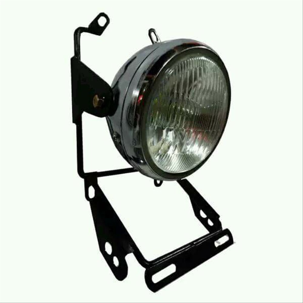 Lihat Detal braket lampu pesek verza 1 set dengan lampu cb 5 inch u e disigrosir