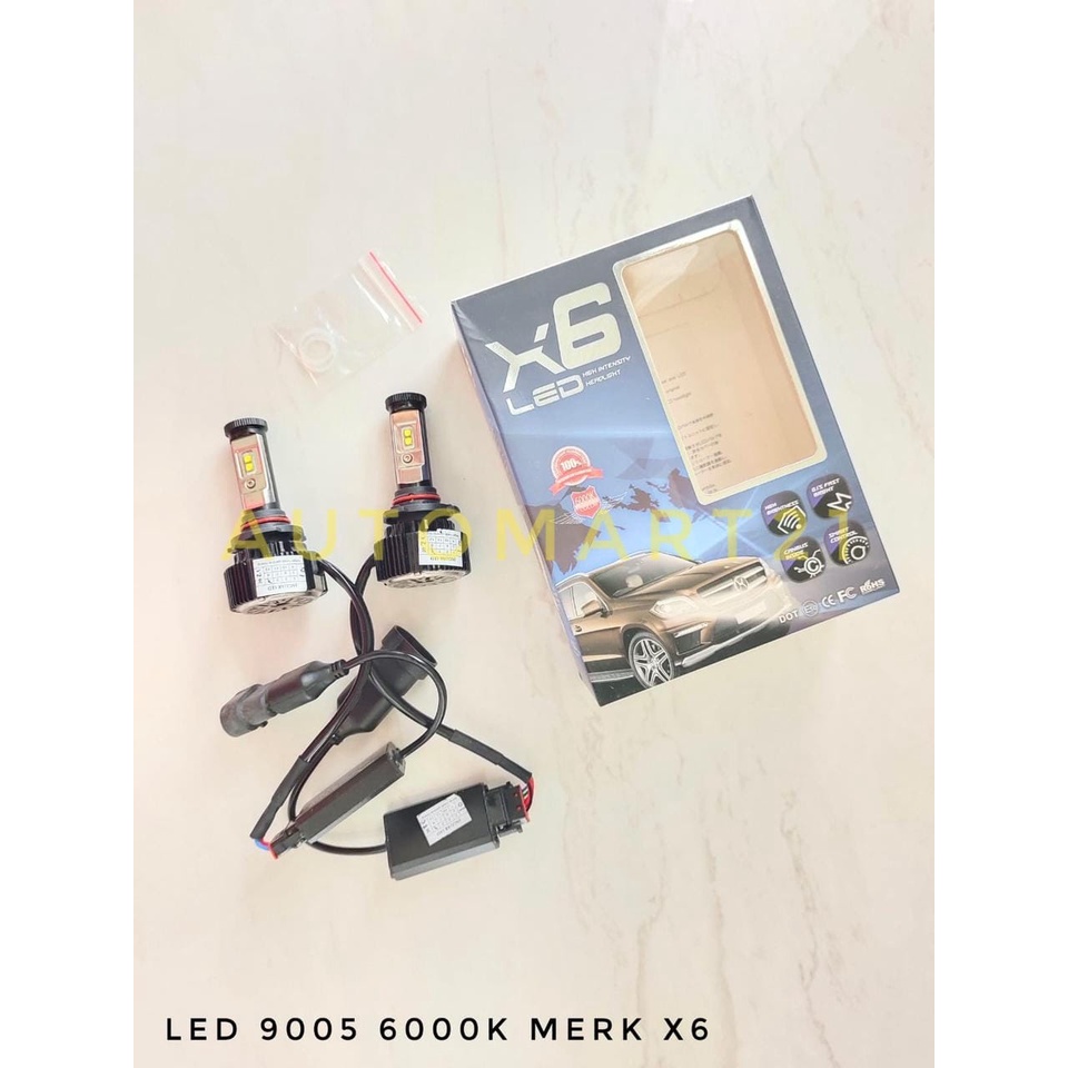 LED HB3 9005 6000K MERK X6