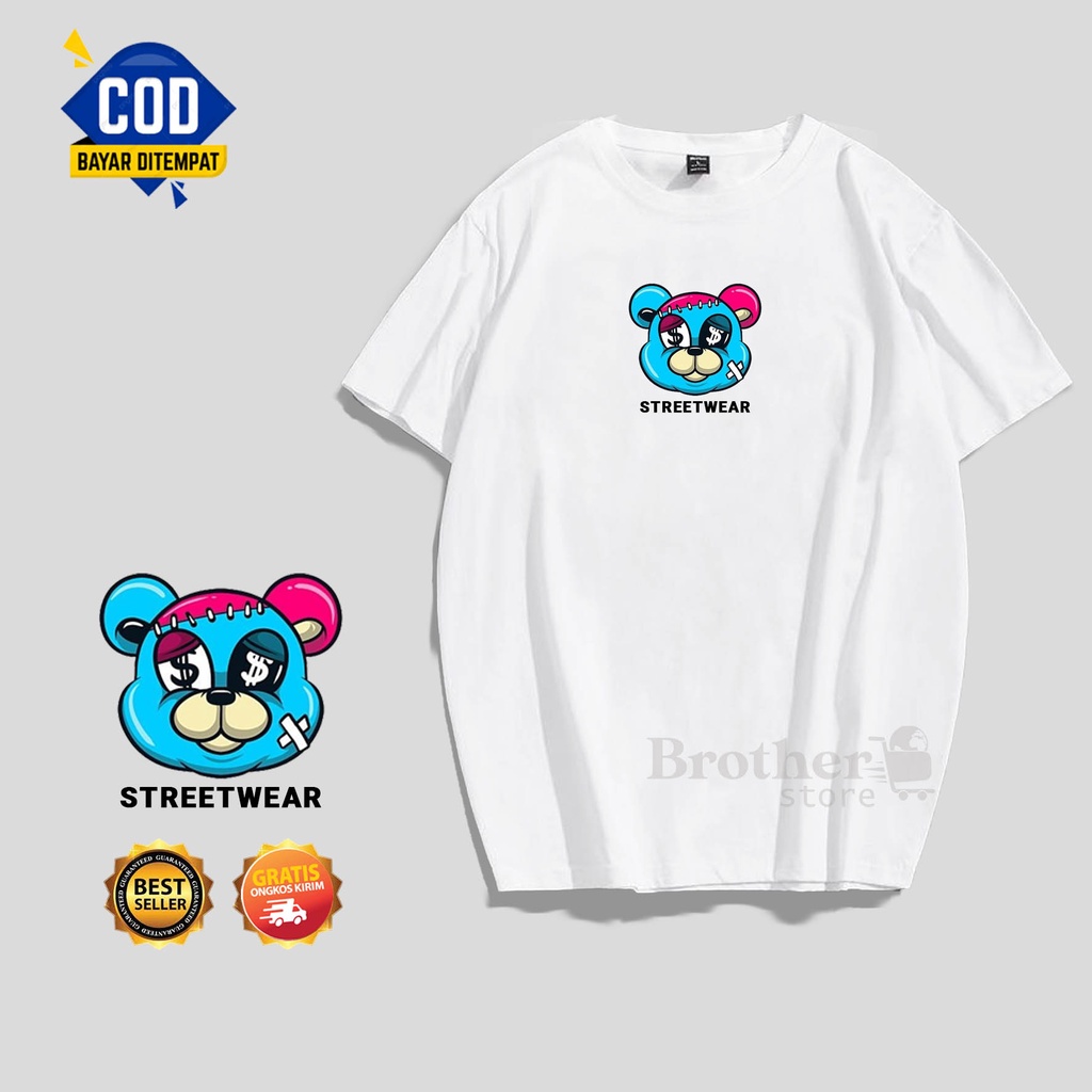 BROTHER STORE - Kaos Distro Pria - KAOS COWOK CEWEK - Kaos Kata Kata - ArticelCSTR Premium