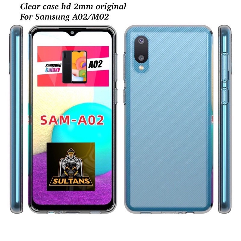 PROMO CLEAR CASE HD 2MM TYPE SAMSUNG A02