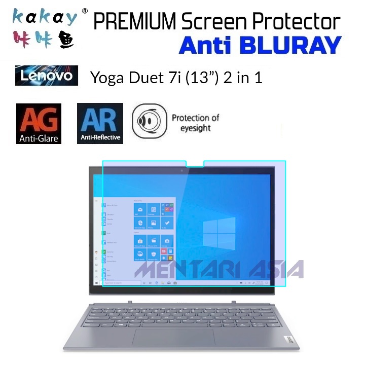Screen Protector Lenovo YOGA DUET 7i-13  -  KAKAY Premium ANTI BLURAY