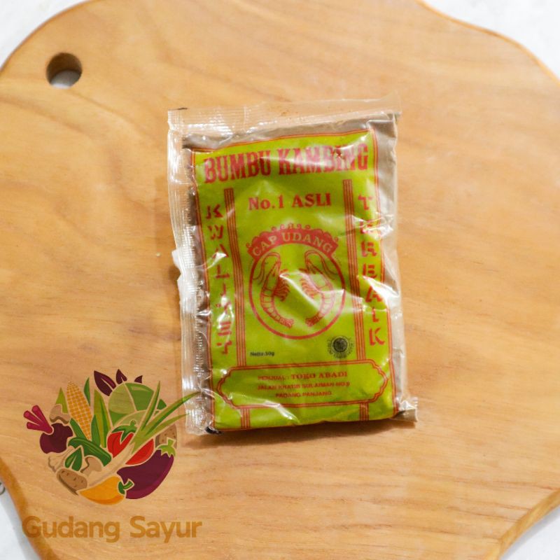 

Gudang Sayur - Bumbu Kambing Cap Udang Asli