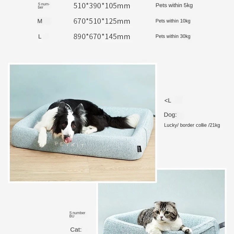 PETKIT Deep Sleep All Season Pet Bed Tempat Tidur Kucing Anjing