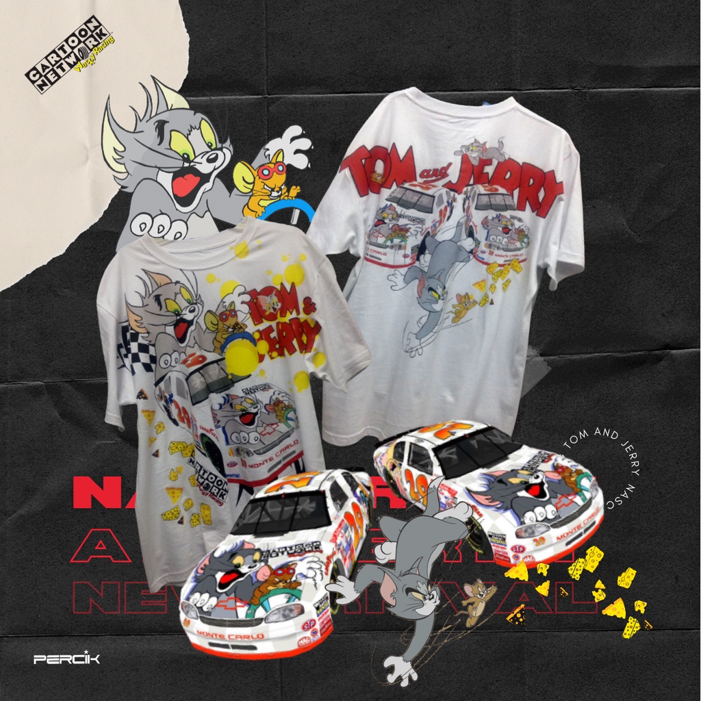 SOLD OUT Bootleg Nascar Tom and Jery AOP