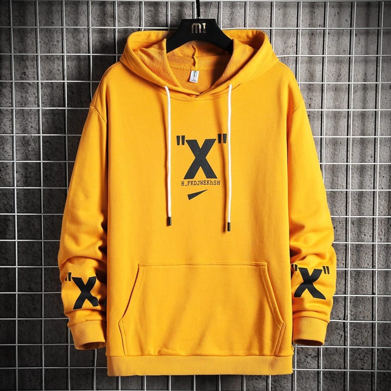 Sweater Pria Grosir - X Hoodie