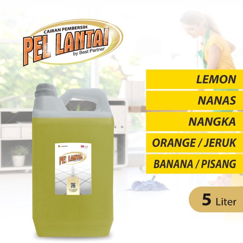 Super pell pembersih lantai aneka aroma kemasan jurigen 5 liter