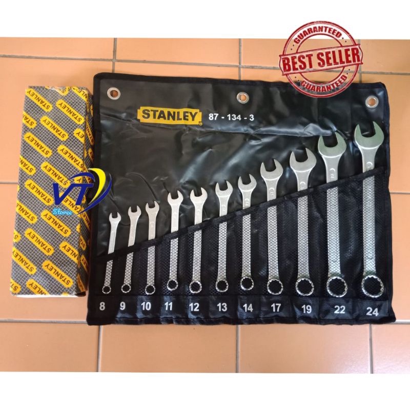Stanley | Kunci Ring Pas Set 11pcs - Combination Spanner Set