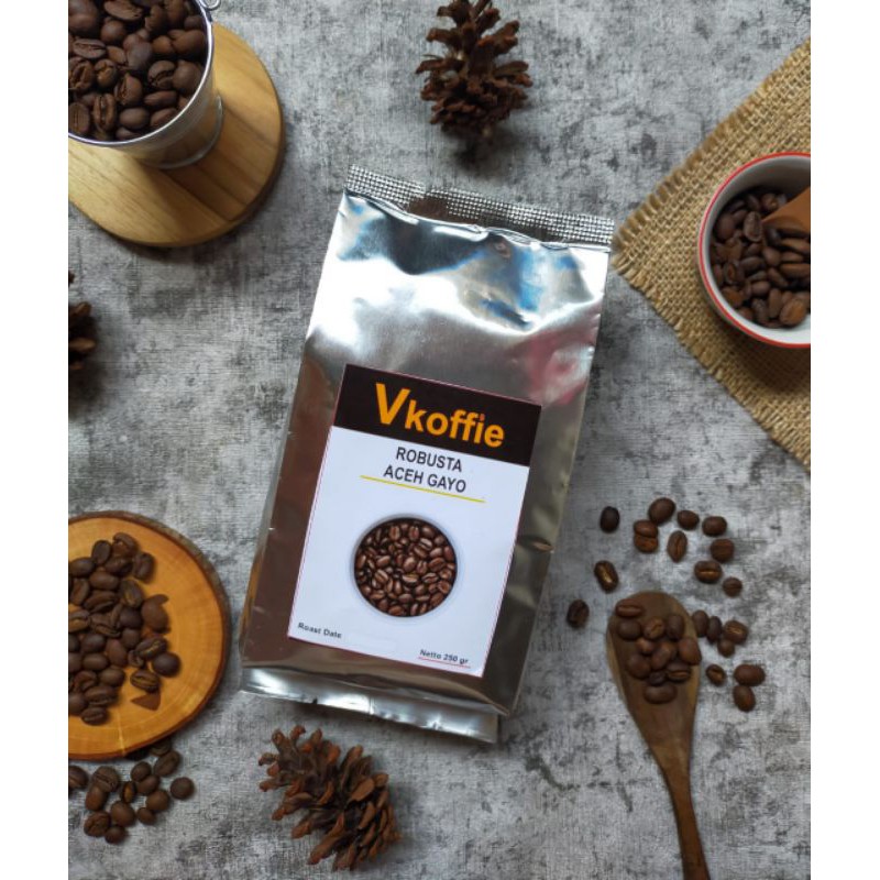 

Vkoffie Robusta Aceh Gayo 1 kg