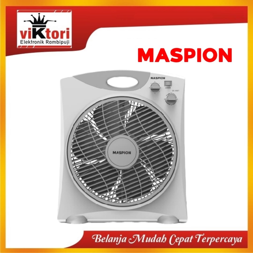 MASPION EX2109 / KIPAS ANGIN MASPION / KIPAS ANGIN KOTAK / KIPAS DUDUK / BOX FAN / ELECTRIC FAN / KI