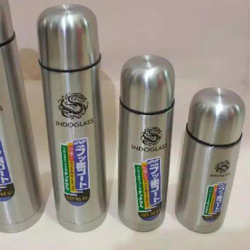 ✼ TERMOS TREMOS STAINLESS STEEL 350 500 750 1000 ML FREE TAS TERMOS AIR PANAS ES KECIL MINI POLOS ☏