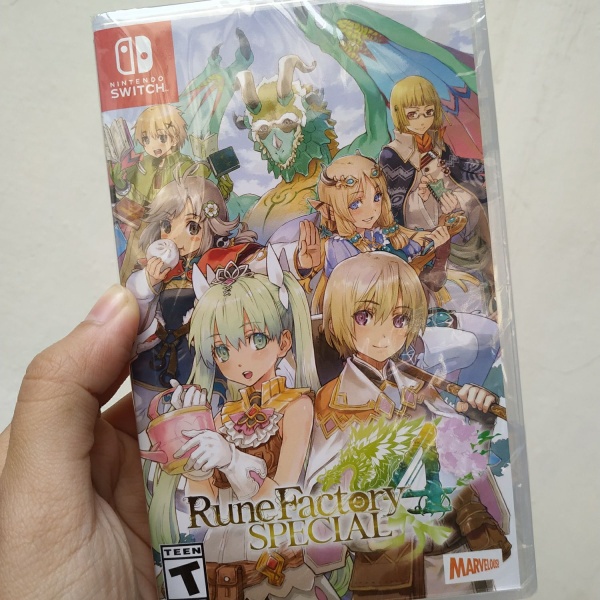 Nintendo Switch Rune Factory 4 reg Usa