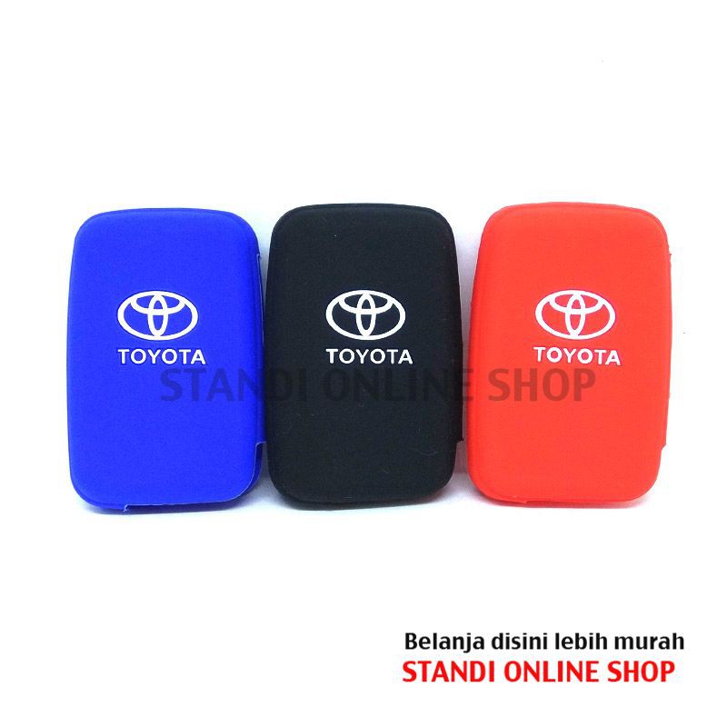 Kondom Kunci Silikon Remote Keyshirt Toyota New Camry 4 Tombol