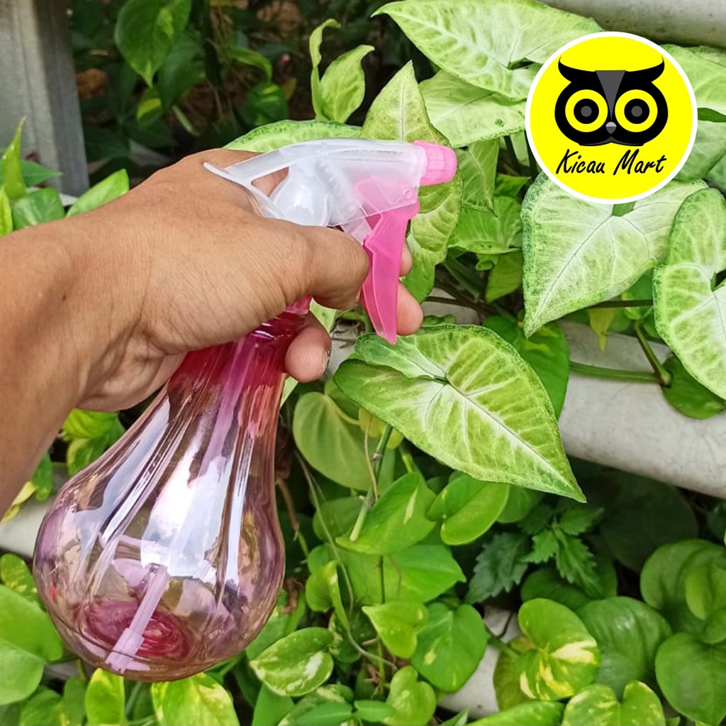 Semprotan Air Violet Bulat Labu 300 Ml Botol Semprotan Air Tanaman Mandi Burung Sprayer Tanaman Hias Bunga Kembang Semprotan Air Desinfektan Kandang Sangkar Pembersih Kaca