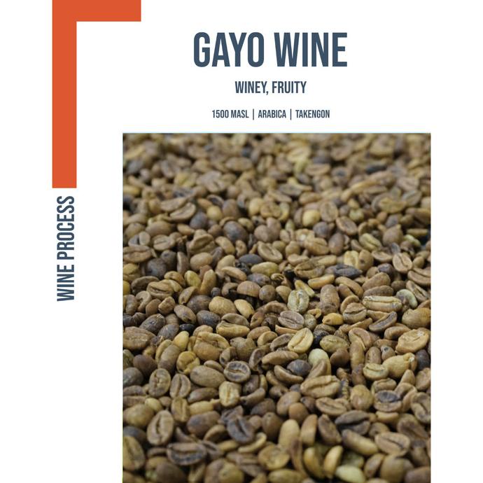 

Green Bean Aceh Gayo WINE Process | 1 kg biji kopi mentah coffee bean -Diskon Besar