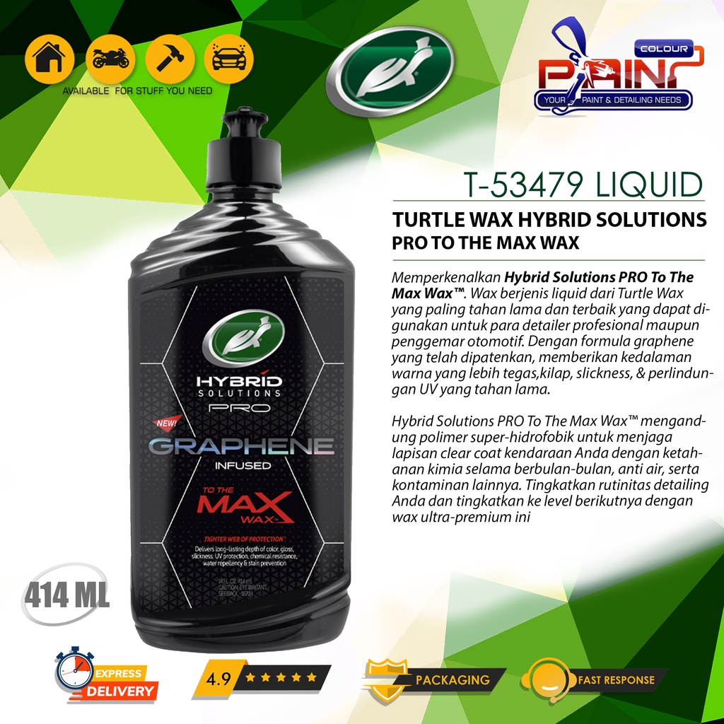 Turtle Wax Hybrid Solutions PRO To The Max Wax