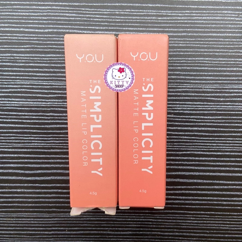 YOU Simplicity Matte Lip Cream | Transferproof &amp; Ringan