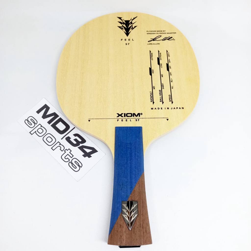 KAYU XIOM FEEL S7 - Kayu / Blade / Bet pingpong