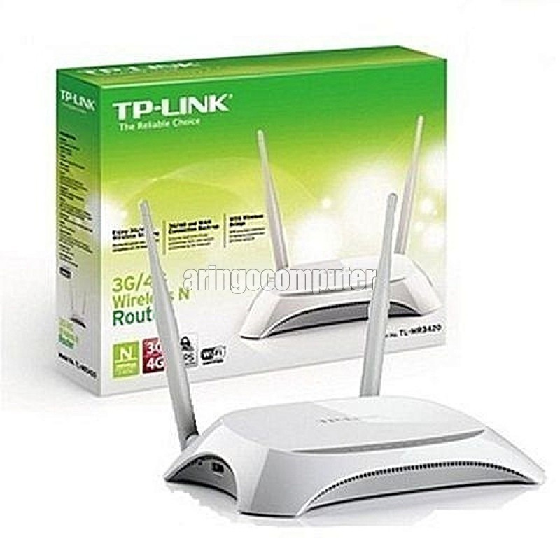 Network (Device) TPLink Wireless Router 3G/3.7G MR3420 2 Antena