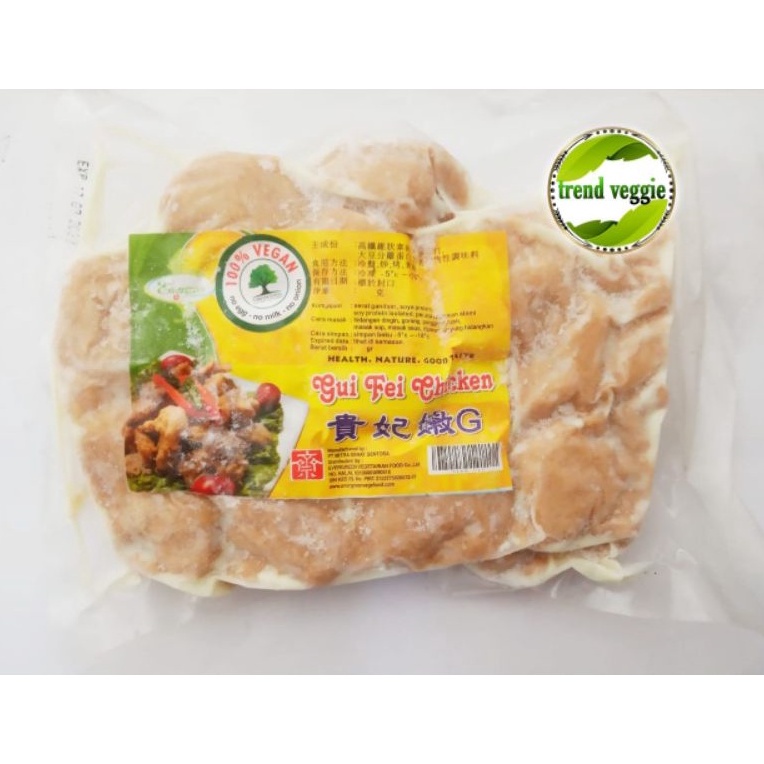 

Tian En Xiang Kui Fei Vegan 450 gr / Chicken Gui Fei / Ayam Crispy