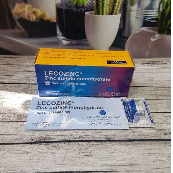 Lecozinc zinc sulfate monohydrate 20 mg obat apa