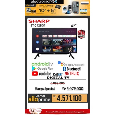 LED SHARP ANDROID TV