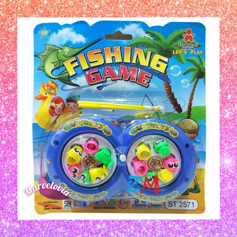 FISHING GAME / PANCING IKAN PANCINGAN ANAK 2 KOLAM