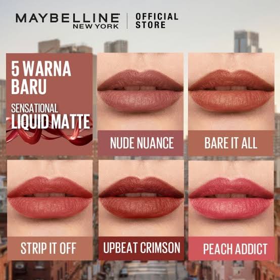 MAYBELLINE Sensational Liquid Matte Lipstik