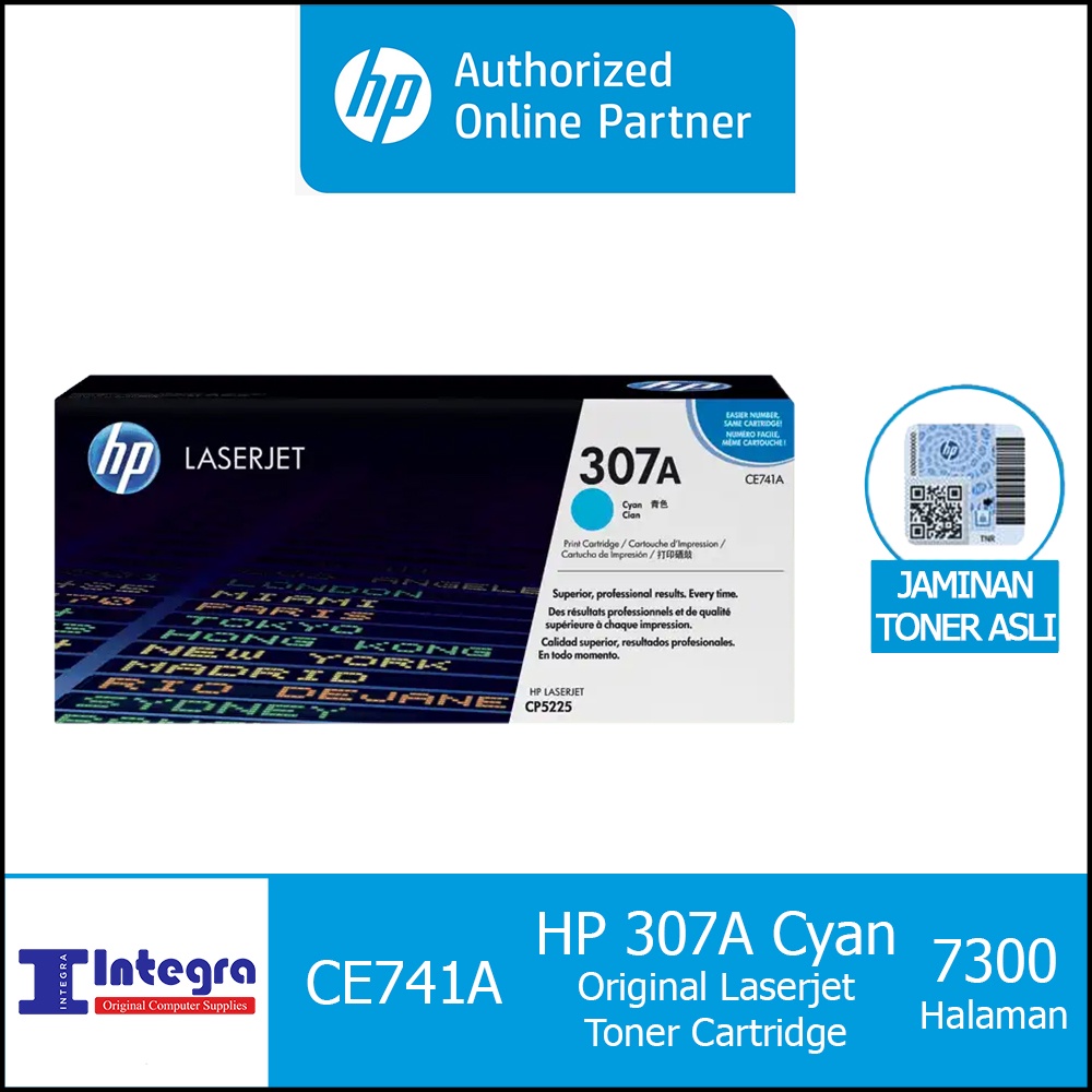 TONER HP 307A CYAN