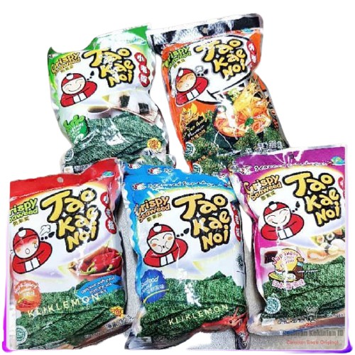 Tao Kae Noi Crispy Seaweed Snack Rumput Laut 32 Gr