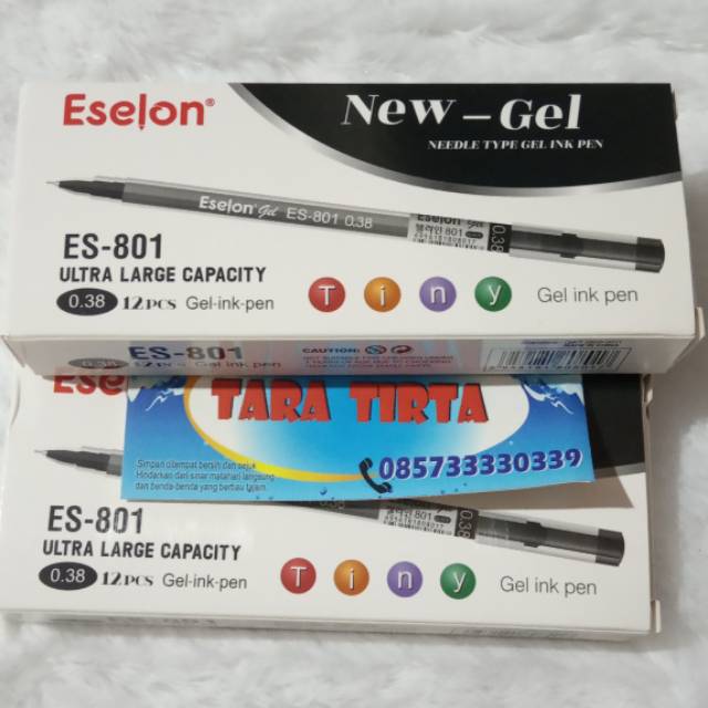 

Bolpen gel 0.38, 0,4 murah 1pack