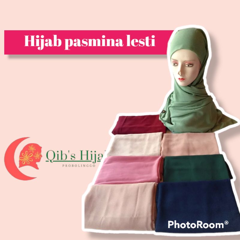 Hijab lesti kejora hijab pasmina lesti murah