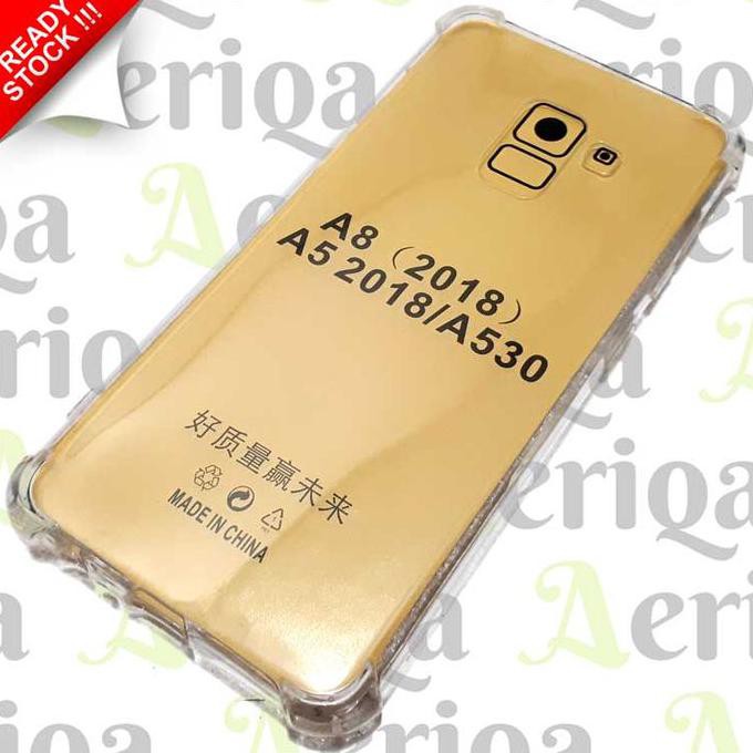 Jual Case Anti Crack / Shock Samsung Galaxy A8 2018 / A530 - Jelly Silicon 13R Kualitas Baik