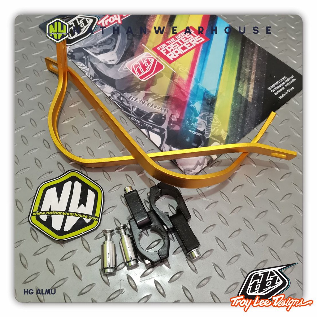 Handguard Hand Guard Pelindung ProGuard Besi Tulang Trail Cross TLD 01