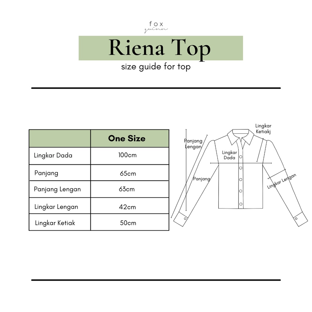 Foxquinn RIENA TOP - Blouse Wanita-3