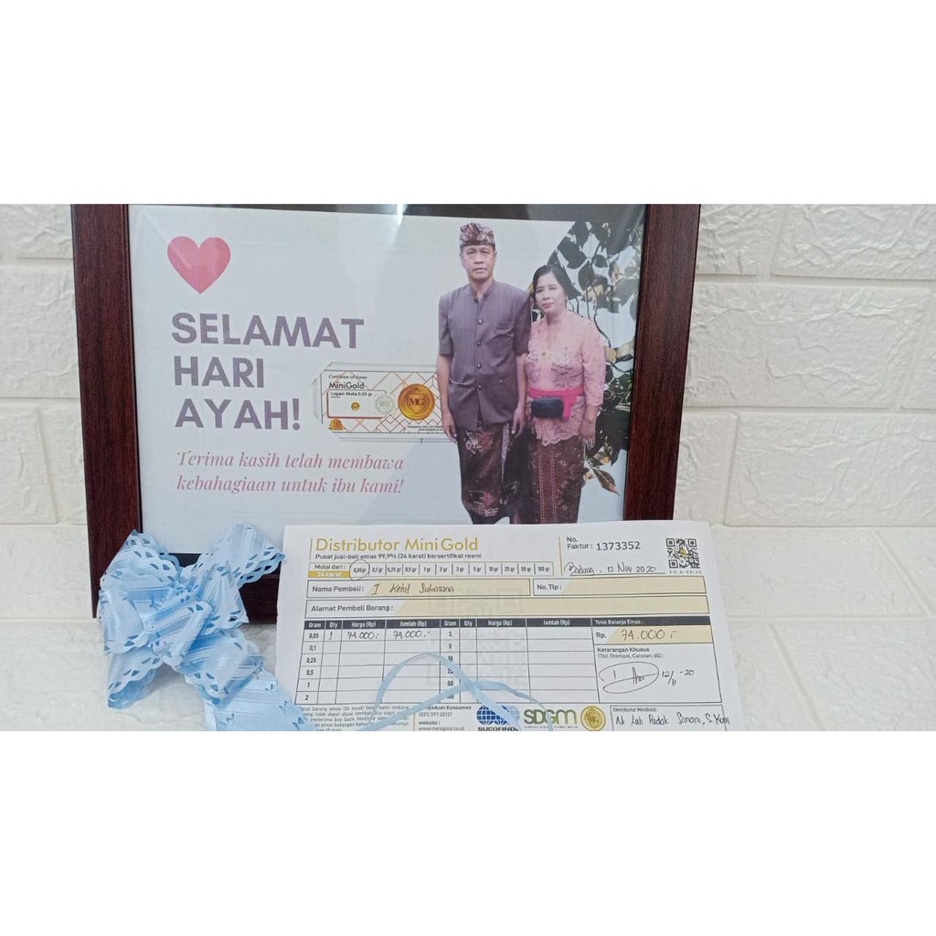 MiniGold Gift in Frame