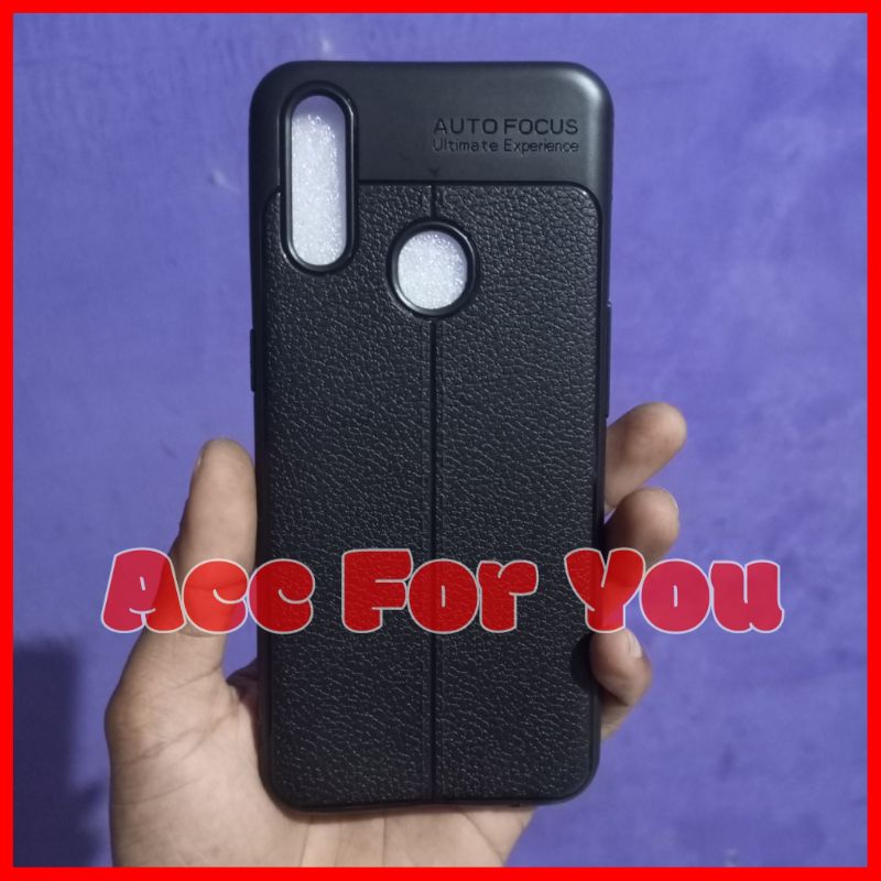 Soft Case Oppo A31 2020 / A8 Softcase AutoFocus Carbon Softcase Autofokus Casing Cover Jelly Case Si